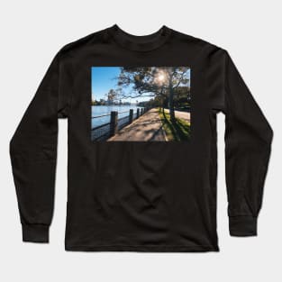 Roosevelt Island Golden Hour Manhattan Long Sleeve T-Shirt